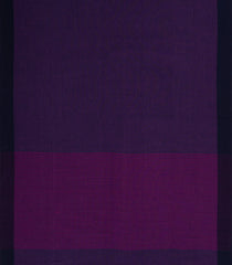Violet Woven Bengal Cotton Saree With Contrast Pallu-BG1764