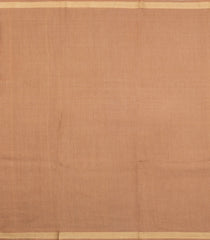 Sandal Woven Tussar Saree With Zari Border-TU3350