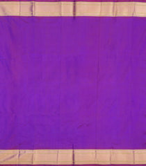 Purple Handloom Paithani Silk Saree With Meena Buttas-PA1114