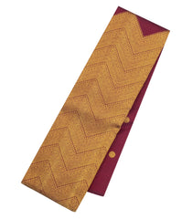 Maroon Handloom Kanchipuram Silk Saree With Buttas-KA16370