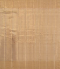 Gold Handloom Tissue Kanchipuram Silk Saree With Zari Stripes-KA14272