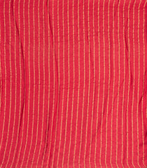 Dark Peach Woven Mysore Silk Saree With Floral Zari Buttas-MS3079