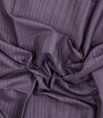 Lilac Woven Tussar Silk Saree With Stripes-TU3380