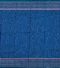 Cyan Handloom Soft Silk Saree With Zari Stripes-SO4657