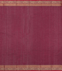 Crimson Handloom Kanchi Cotton Saree With Buttas-KC1809
