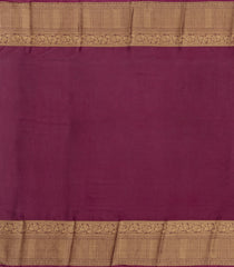 Crimson Woven Blended Viscose Saree With Zari Buttas-BL6088