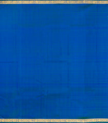 Blue Handloom Kanchipuram Silk Saree With Buttas-KA15280