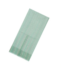 Mint Green Woven Tussar Silk Saree With Checks-TU3328