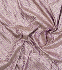 Lavender Woven Art Dupion Saree With Floral Zari Motifs-BL5914