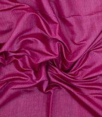 Hot Pink Woven Tussar Silk Saree With Contrast Pallu-TU3287