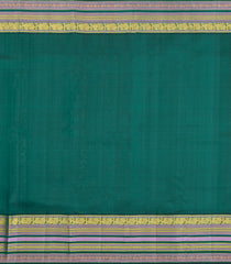 Red Handloom Korvai Kanchipuram Silk Saree With Buttas-KA15203
