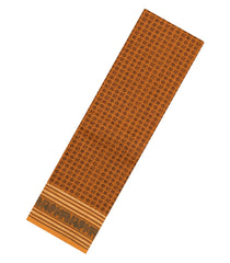 Oil Mustard Handloom Kanchi Cotton Saree With Annam Motifs-KC1827