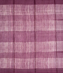 Indigo Handloom Tussar Silk Saree With Printed Tie & Dye Motifs & Contrast Pallu-TU2814