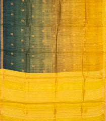 Yellow Handloom Tussar Silk Saree With Ombre Effect-TU2679
