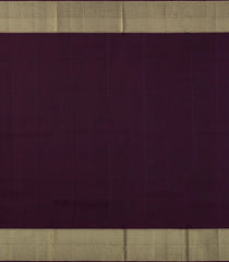 Rust Handloom Kanchipuram Silk Saree With Annam Buttas - KA14612