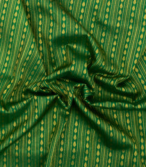 Green Handloom Korvai Silk Pavadai & Pink Dhavani-PM2084