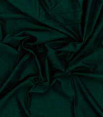 Bottle Green Woven Chirala Cotton Saree With Temple Border-CR1421