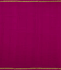 Magenta Woven Mysore Silk Saree With Pure Zari Checks -MS3277