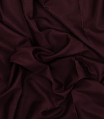 Dark Maroon Woven Mysore Silk Saree With Zari Border-MS3337