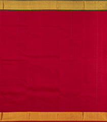 Off White Handloom Korvai Kanchipuram Silk Saree With Ganga Jamuna Border-KA13678