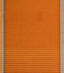 Orange Woven Chirala Cotton Saree With Narayanapet Border-CR1469