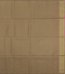 Dusty Pink Handloom Soft Silk Saree With Checks & Contrast Pallu-SO4557