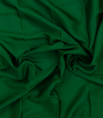 Dark Green Woven Mysore Silk Saree With Contrast Border-MS3755