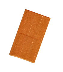 Orange Woven Tussar Silk Saree With Buttas & Contrast Pallu-TU3168