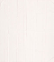 White Handloom Kanchipuram Silk Saree With Annam Buttas-KA12581