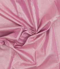Baby Pink Woven Tissue Silk Saree With Floral Zari Motifs-KA15570
