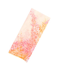 Cream Printed Synthetic Linen Saree With Abstract Motifs-SY0157
