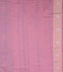 Cyan Woven Blended Aura Saree With Zari Stripes & Zari Border-BL5817
