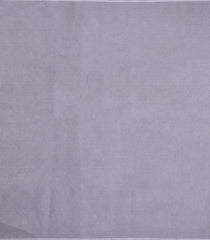 Grey Woven Tussar Silk Saree With Stripes-TU3503