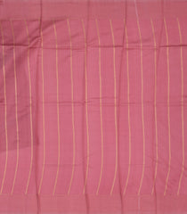 Dusty Pink Handloom Banarasi Silk Saree With Floral Buttas-BE1470