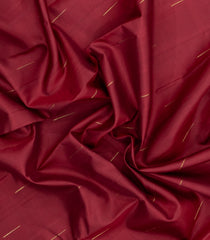 Maroon Handloom Kanchipuram Silk Saree With Raindrop Buttas-KA16203