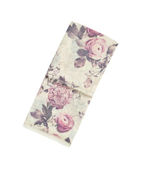 Cream Handloom Tussar Silk Saree With Printed Floral Motifs-TU2882