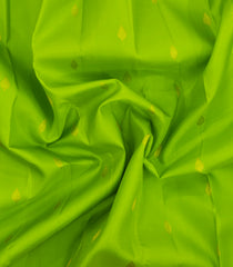 Light Green Handloom Korvai Kanchipuram Silk Saree With Buttas-KA15045-Light Green