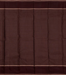 Rust Handloom Soft Silk Saree With Zari Checks-SO4654