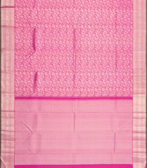 Magenta Handloom Kanchipuram Silk Saree With Vanasingaram Motifs-KA15807