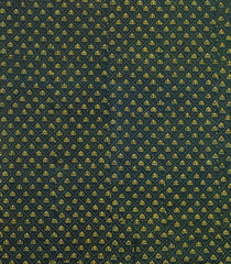 Bottle Green Woven Bengal Cotton Saree With Contrast Border-BG1901