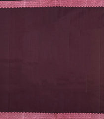 Neon Green Handloom Korvai Kanchipuram Silk Saree With Contrast Border-KA15365