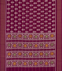 Magenta Printed Synthetic Dola Silk Saree With Zari Border-BL5060