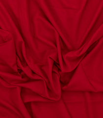 Red Woven Bengal Cotton Saree With Contrast Border-BG1752