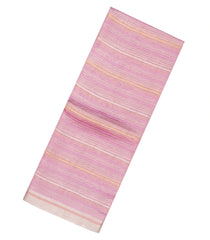 Lavender Woven Banarasi Organza Silk Saree With Stripes-BE1684
