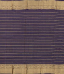 Green Woven Kanchipuram Silk Saree With Checks-KA14977