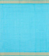 Orange Handloom Silk Cotton Saree With Zari Checks & Contrast Border-SC4727