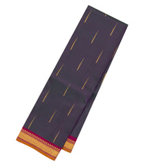Peacock Blue Handloom Kanchipuram Silk Saree With Raindrop Buttas-KA13999