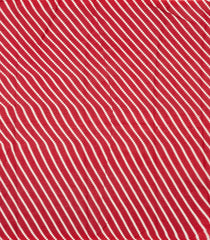 Red Printed Jaipur Cotton Saree With Printed Tribal Motifs-JC1774