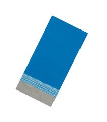 Light Blue Woven Bengal Cotton Saree With Contrast Border-BG1732