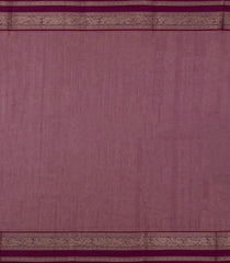 Magenta Handloom Kanchi Cotton Saree With Zari Buttas-KC1689